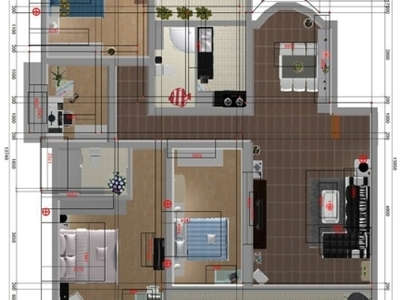 流動(dòng)的藝術(shù) 賴特流水別墅平面圖與廣告設(shè)計(jì)的完美融合